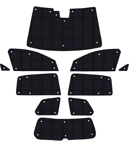 Amazon | 《ClimAir クリムエアー》ドアバイザー フロント&リア用